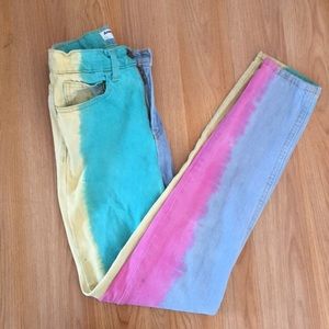 American Apparel Multi Color Denim Jeans